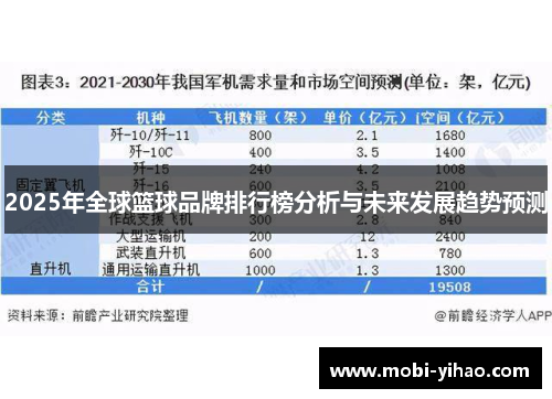 2025年全球篮球品牌排行榜分析与未来发展趋势预测