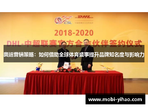 奥运营销策略：如何借助全球体育盛事提升品牌知名度与影响力