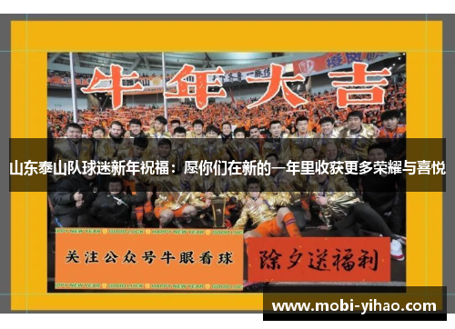 山东泰山队球迷新年祝福：愿你们在新的一年里收获更多荣耀与喜悦
