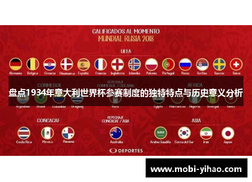 盘点1934年意大利世界杯参赛制度的独特特点与历史意义分析