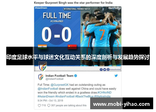 印度足球水平与球迷文化互动关系的深度剖析与发展趋势探讨