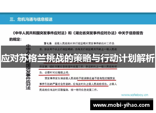 应对苏格兰挑战的策略与行动计划解析